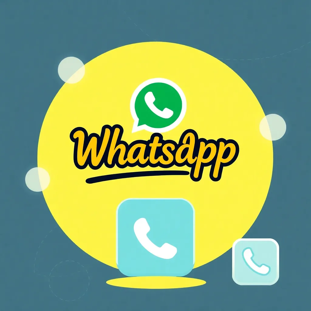 Ilustrasi paket script bot WhatsApp dengan latar belakang biru gelap dan ikon kode